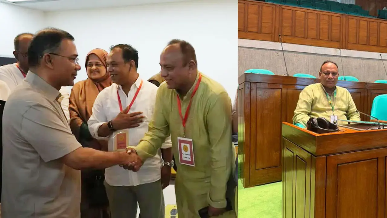 প্রধানমন্ত্রীর নির্দেশে সিলেট থেকে সংসদে হাজির এমপি এমরান-কয়সর