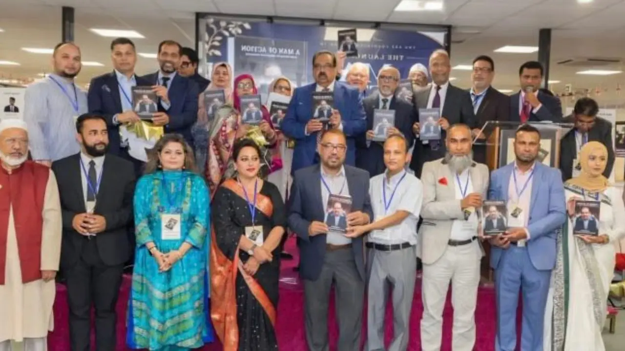 ‘এ ম্যান অব অ্যাকশন’ গ্রন্থের মোড়ক উন্মোচন