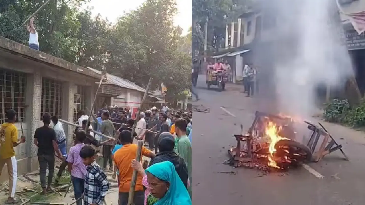 ছুরিকাঘাতে কলেজছাত্র খুন, অভিযুক্তের বাড়িতে ভাঙচুর-লুটপাট, অগ্নিসংযোগ