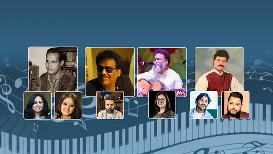 সুরের ভুবনে বাবা-সন্তানেরা