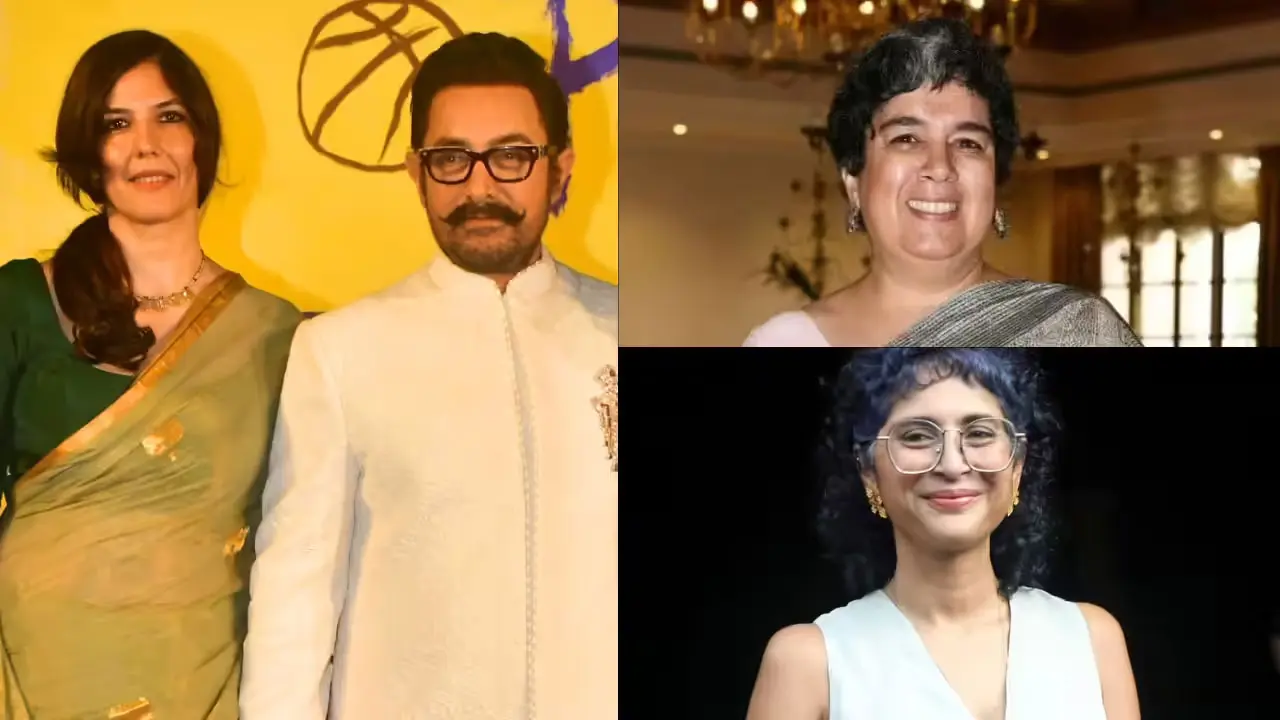 বান্ধবীকে নিয়ে কেক কাটলেন আমির খান, সঙ্গে প্রাক্তন দুই স্ত্রীও!