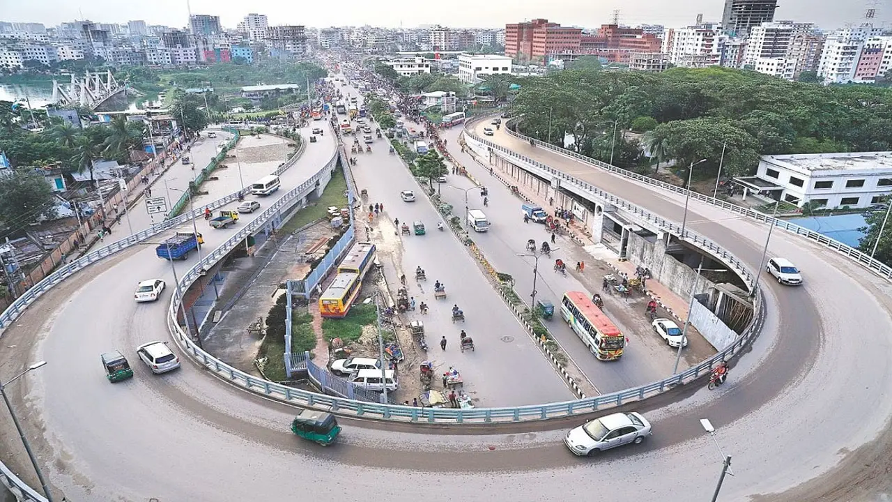 মধ্যবাড্ডা ইউলুপে সিএনজির ধাক্কায় মোটরসাইকেল আরোহীর মৃত্যু