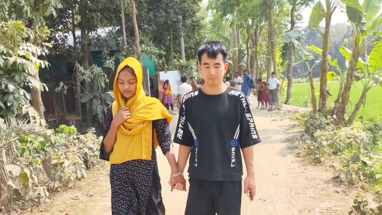 প্রেমের টানে চীনা যুবক টাঙ্গাইলে, স্কুলছাত্রীর সঙ্গে হলো বিয়ে