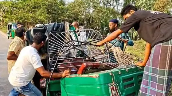 টাঙ্গাইলে বাস-অটোরিকশার মুখোমুখি সংঘর্ষ, নিহত ৩