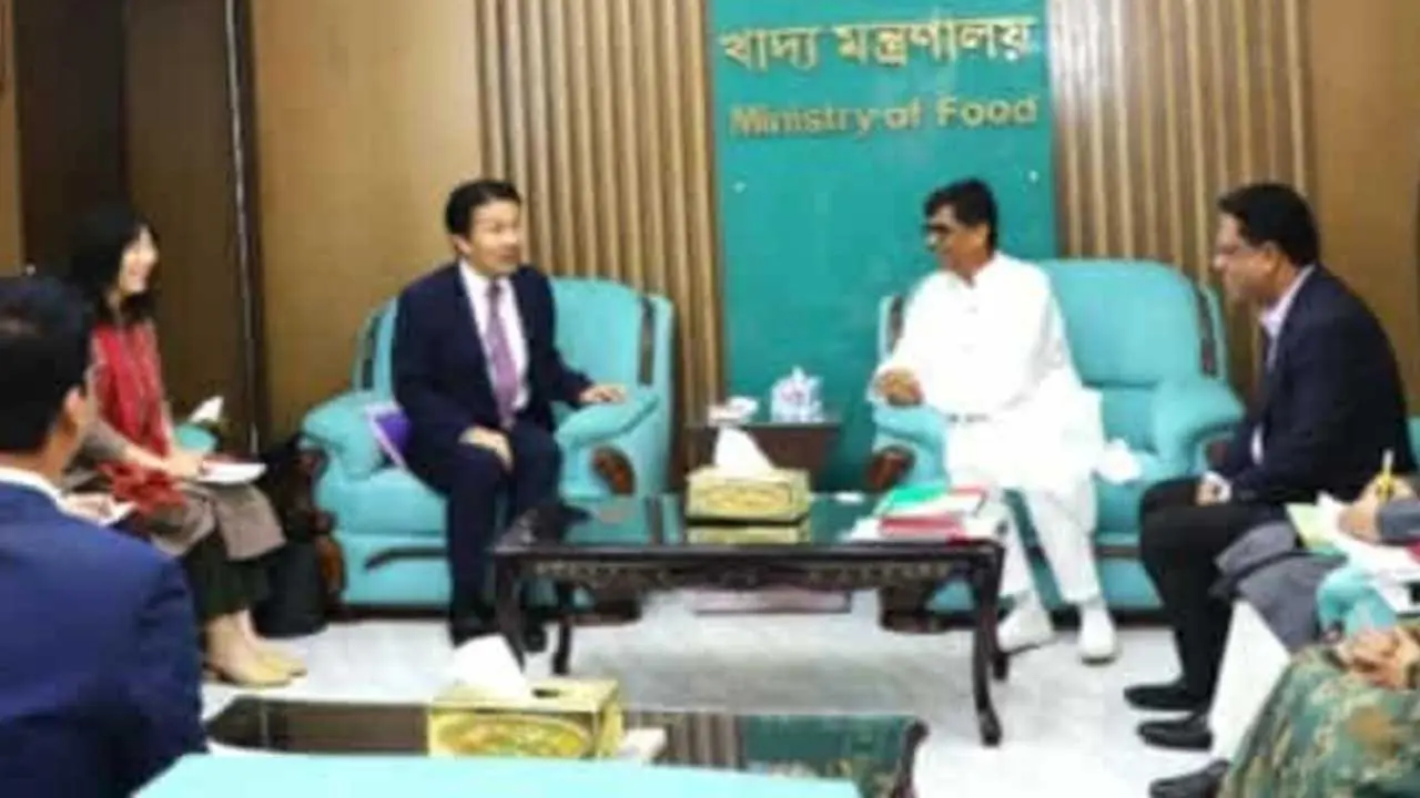 জাপানে খাদ্য রপ্তানির উদ্যোগ নেওয়া হবে : খাদ্যমন্ত্রী
