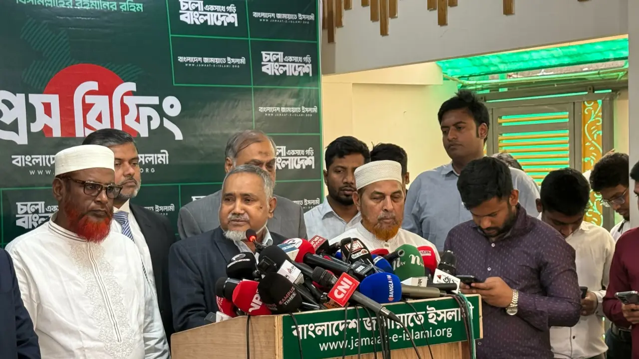 রিজওয়ানাকে জিজ্ঞাসাবাদ ও খলিলুর রহমানকে অপসারণের দাবি জামায়াতের