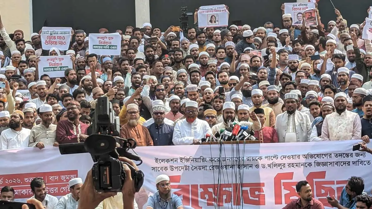 অনেক কষ্টে নির্বাচনের ফলাফল মেনে নিয়েছে জামায়াত : গোলাম পরওয়ার