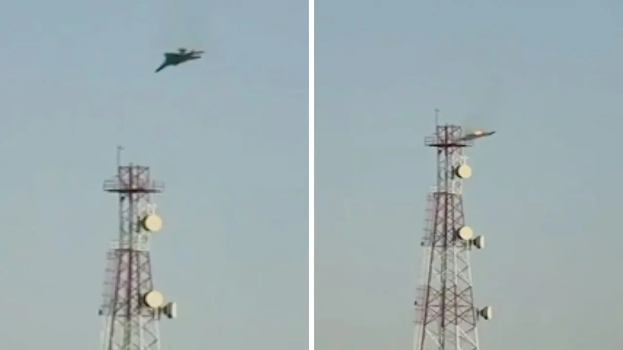 কুয়েতে মার্কিন এফ-১৫ যুদ্ধবিমান বিধ্বস্ত, আহত ২ (ভিডিও)