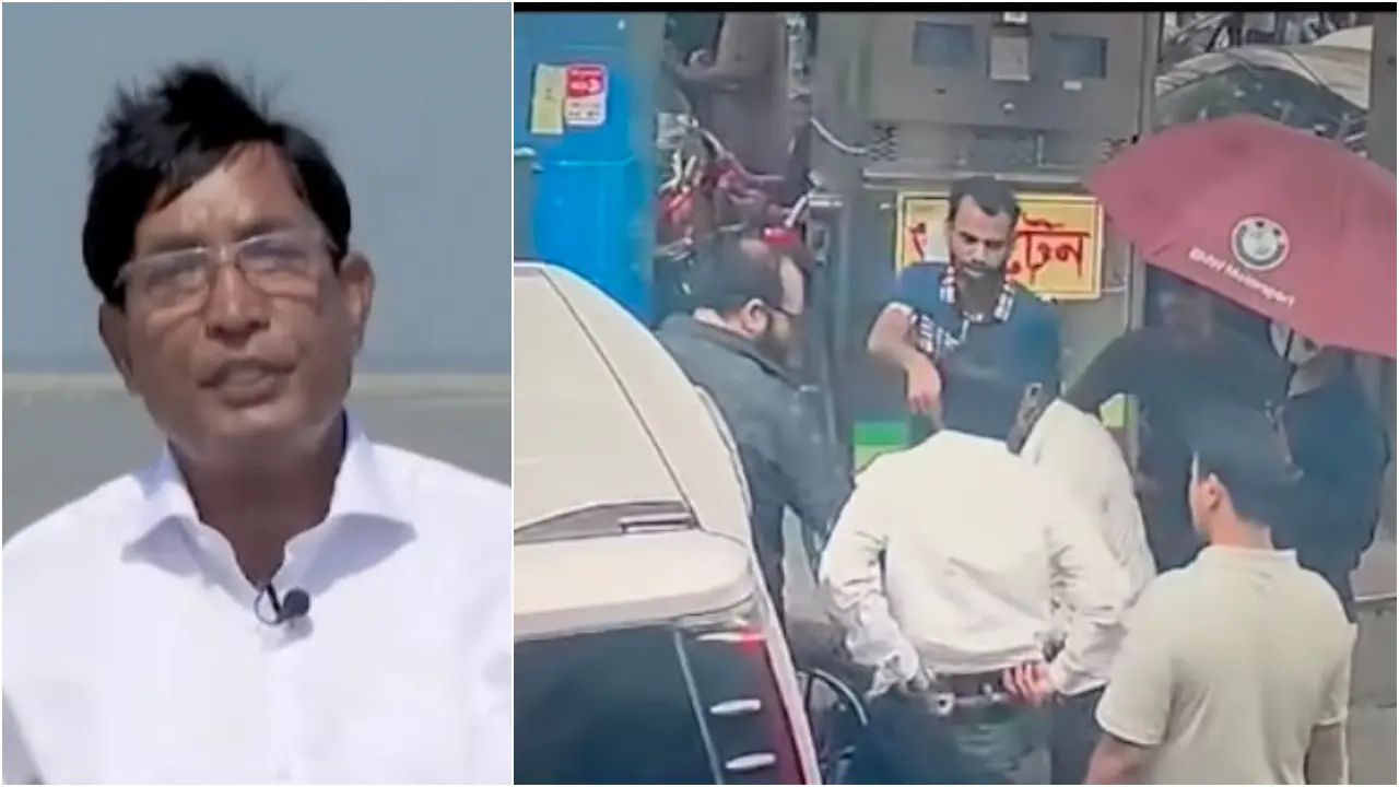 তেল কম দেওয়ায় পিস্তল উঁচিয়ে পাম্প কর্মচারীকে হুমকি