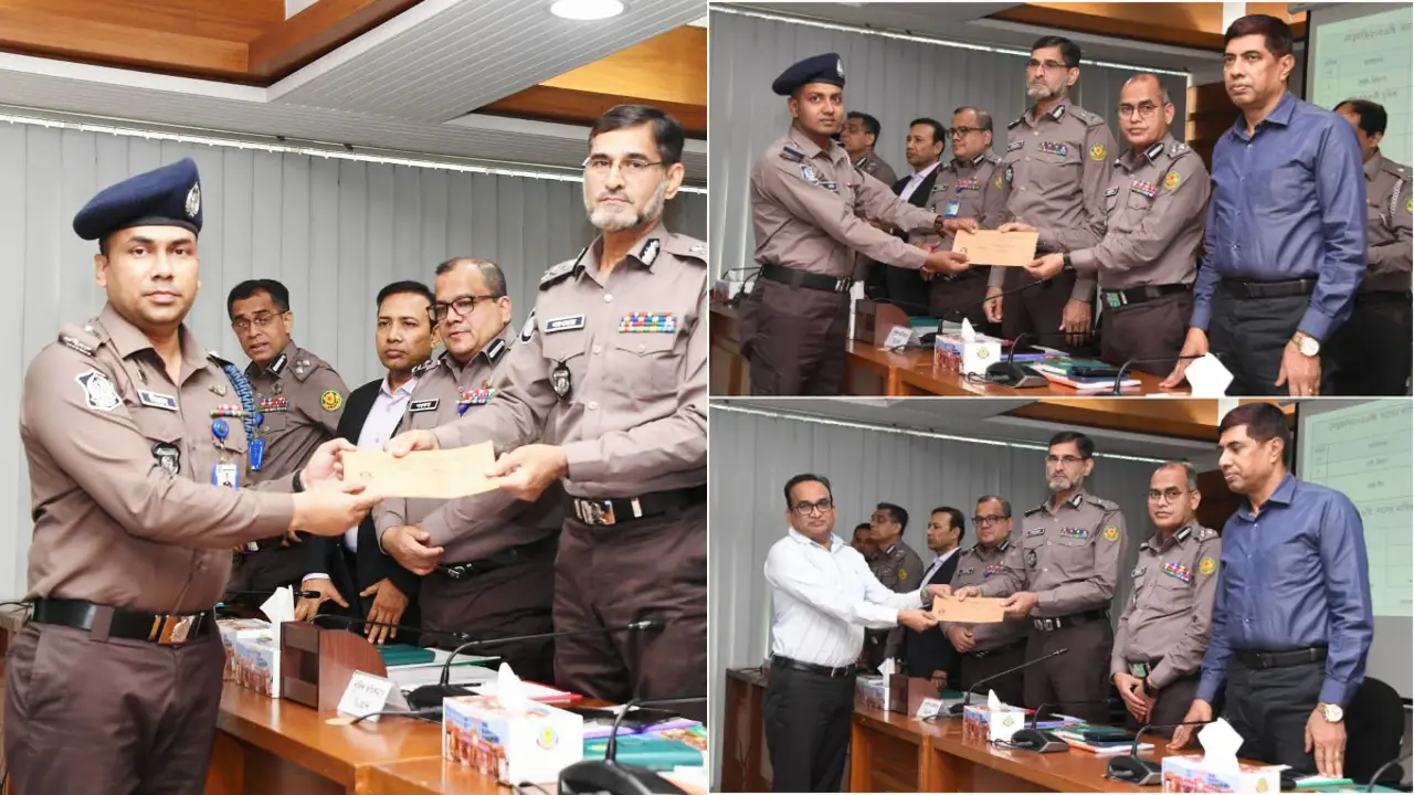 ডিএমপির ফেব্রুয়ারি মাস সেরা বিভাগ তেজগাঁও, থানা মোহাম্মদপুর