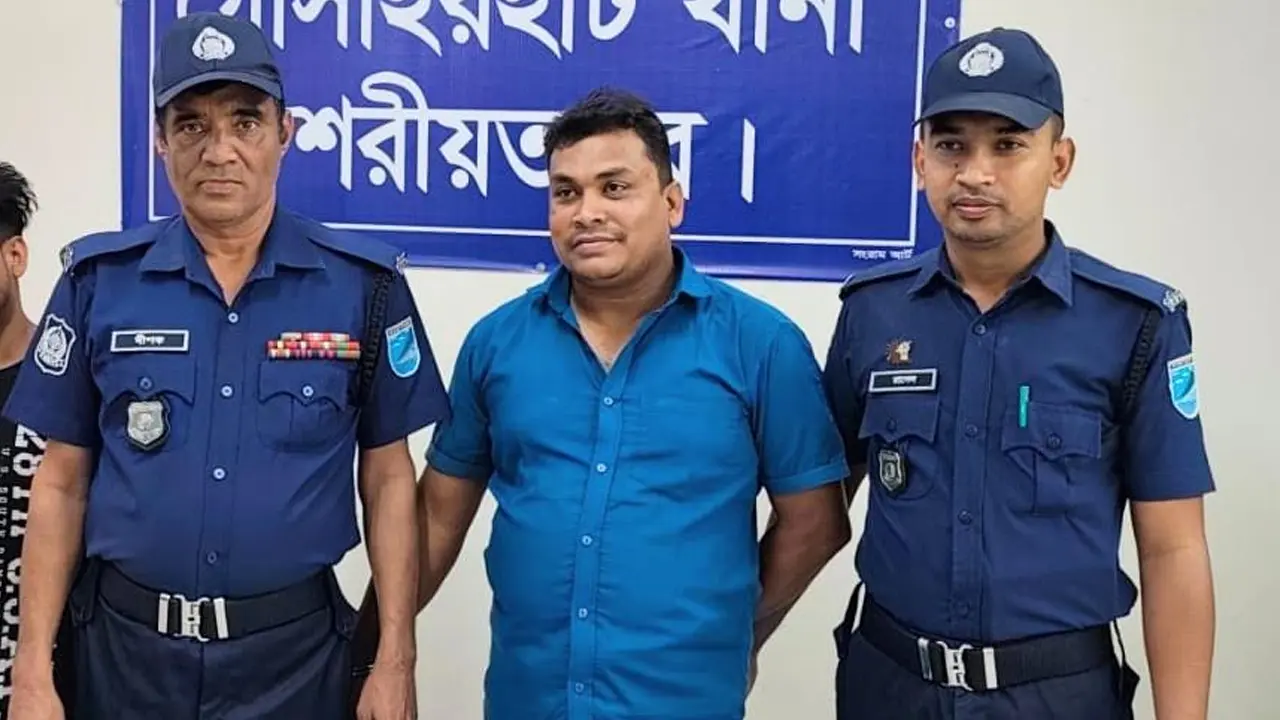 শরীয়তপুরে সাংবাদিকের ওপর হামলা, গ্রেপ্তার ১