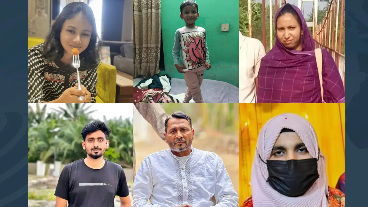 কালুখালীর নিহত ৮ জনের দাফন সম্পন্ন