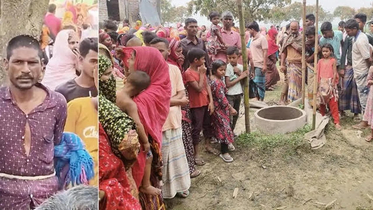 চাঁপাইনবাবগঞ্জে সেপটিক ট্যাংকে মিলল স্ত্রীর মরদেহ, স্বামী আটক