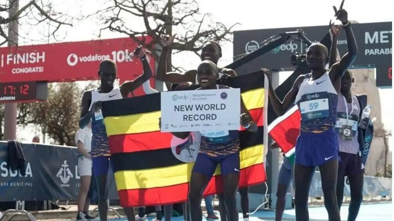 লিসবনে হাফ ম্যারাথনে আবারও বিশ্বরেকর্ড, ইতিহাস গড়লেন জ্যাকব কিপলিমো