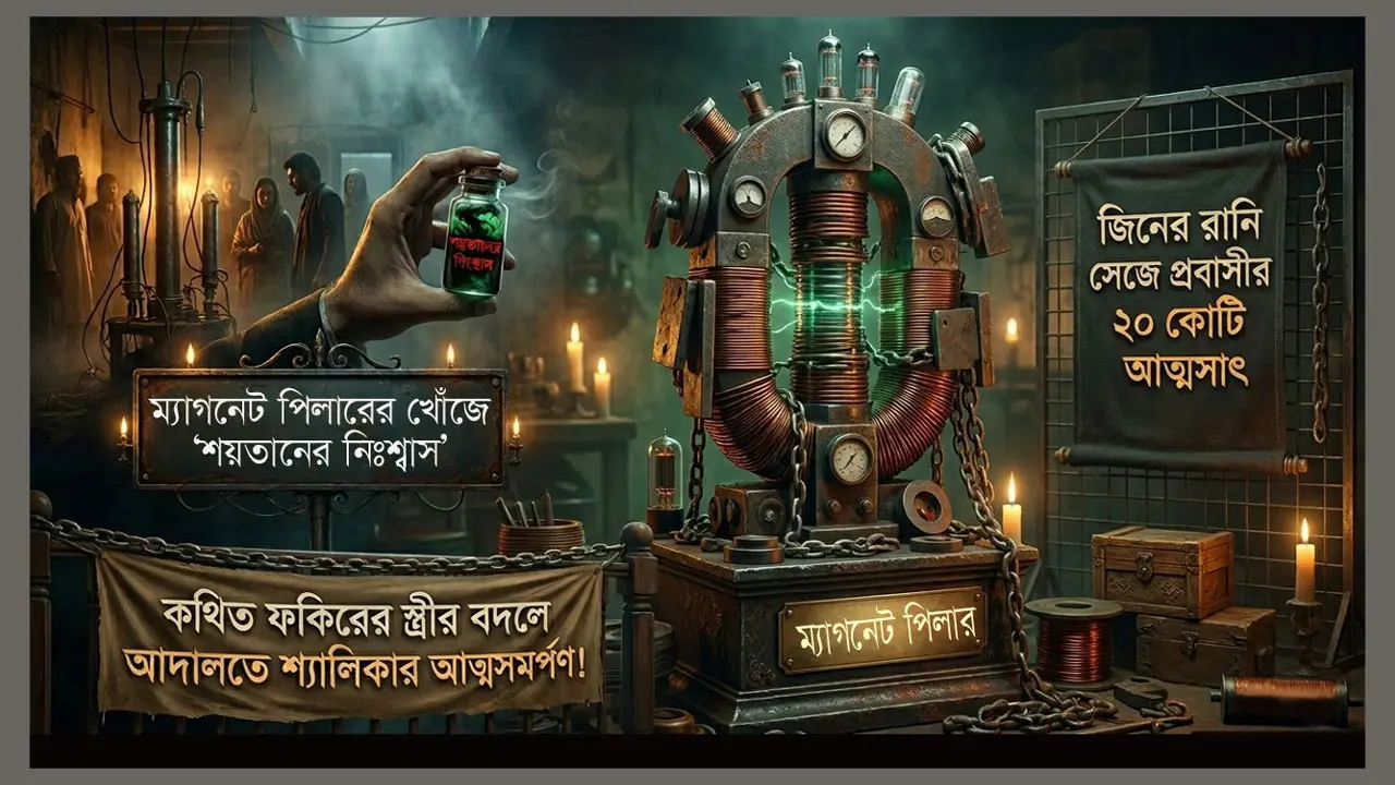 ম্যাগনেট পিলারের আশায় সর্বস্বান্ত : আসামির আত্মসমর্পণেও আয়নাবাজি!
