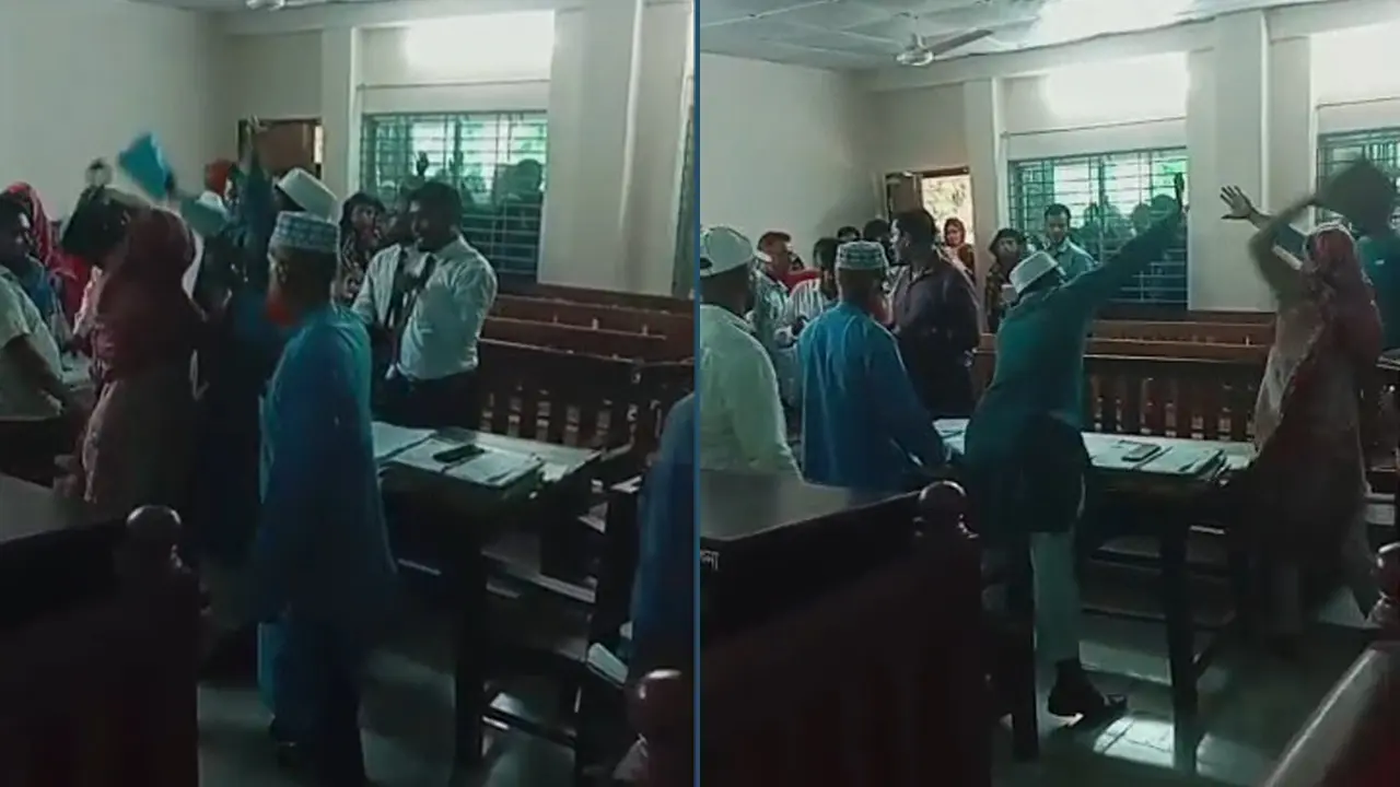 আদালতের এজলাসে দুই আইনজীবীর হাতাহাতি, সদস্যপদ স্থগিত