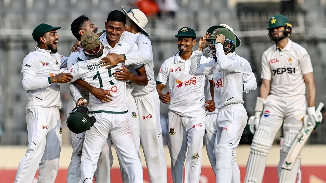 প্রথমবারের মতো টেস্ট র্যাঙ্কিংয়ের সাত নম্বরে বাংলাদেশ