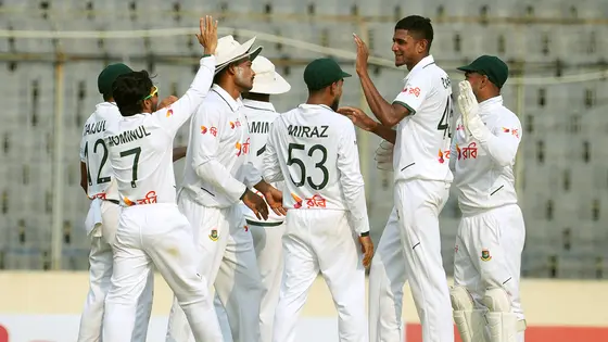 পাকিস্তানের বিপক্ষে ‘হ্যাটট্রিক’ টেস্ট জয় বাংলাদেশের