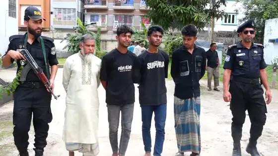 ব্রাহ্মণবাড়িয়ায় র‍্যাবের ওপর হামলার ঘটনায় ৫ জন আটক