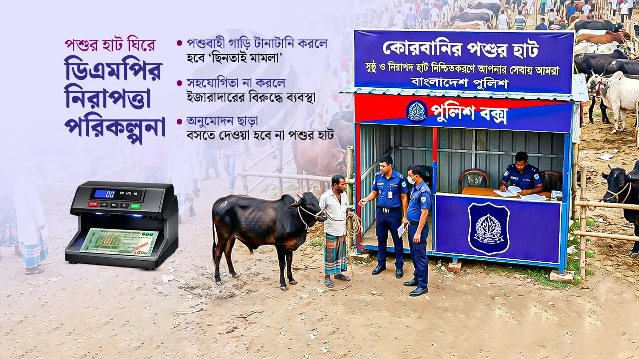 এক হাটের পশু জোর করে অন্য হাটে নিলেই ‘ছিনতাই মামলা’