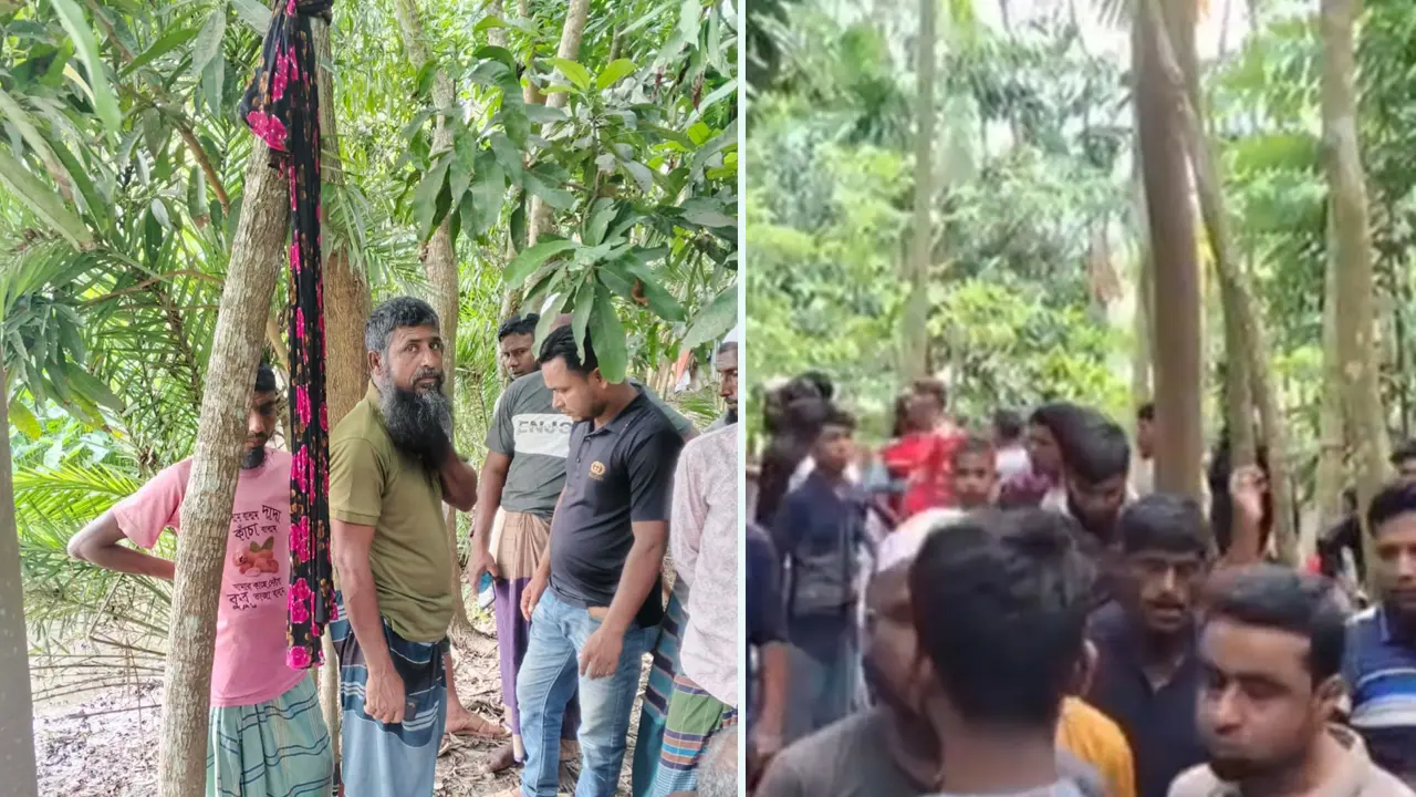 নারীর পোশাক পরিহিত যুবকের ঝুলন্ত মরদেহ উদ্ধার