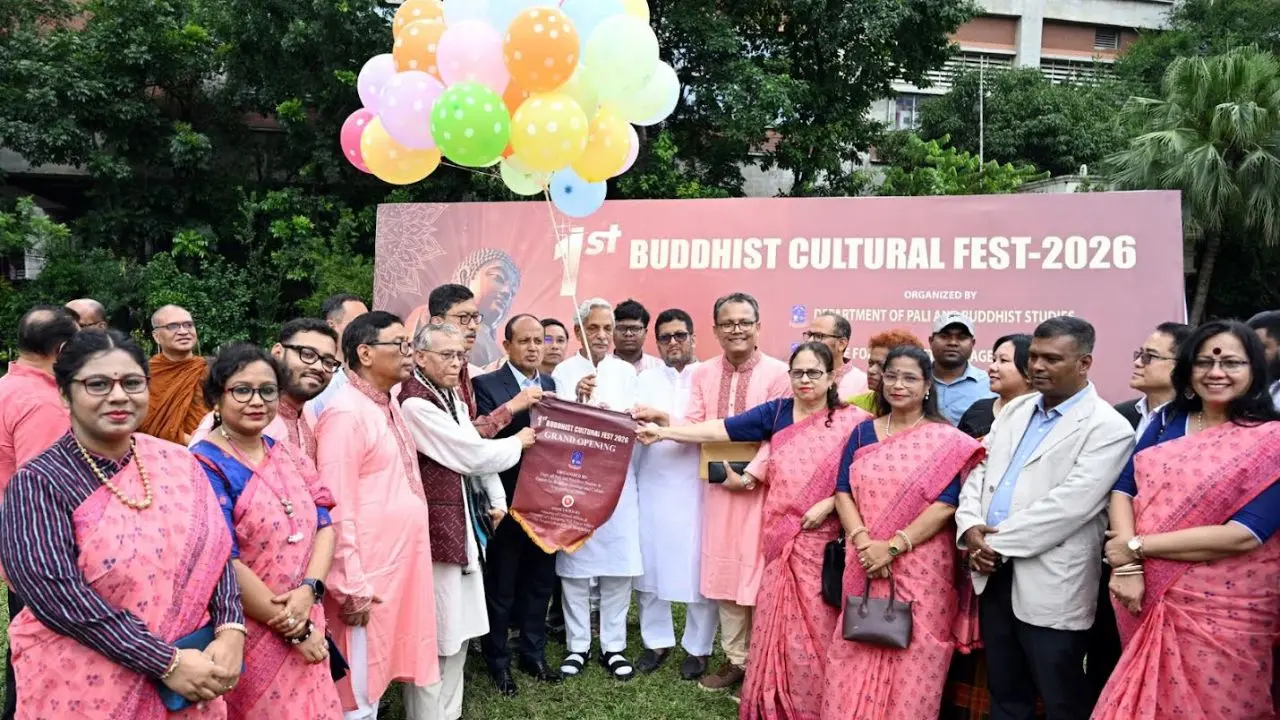 ঢাকা বিশ্ববিদ্যালয়ে প্রথম বুদ্ধিস্ট কালচারাল ফেস্ট অনুষ্ঠিত