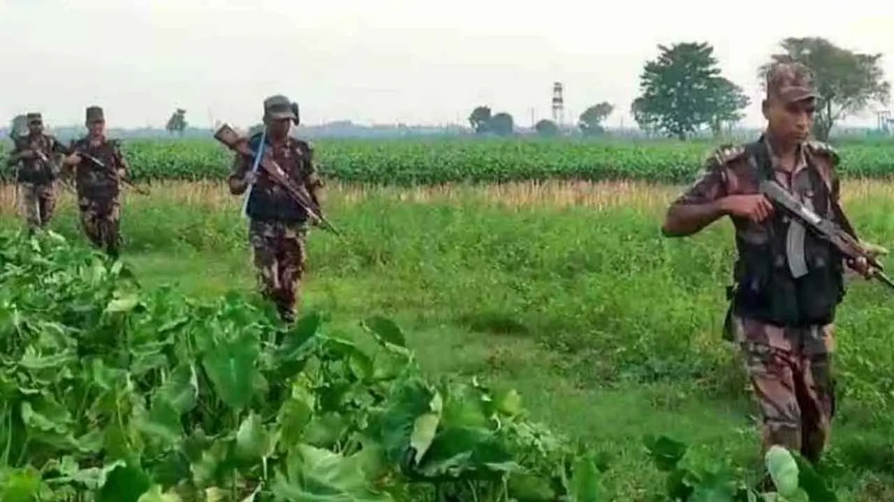কুষ্টিয়া সীমান্তে বাসিন্দাদের সতর্ক করতে মাইকিং