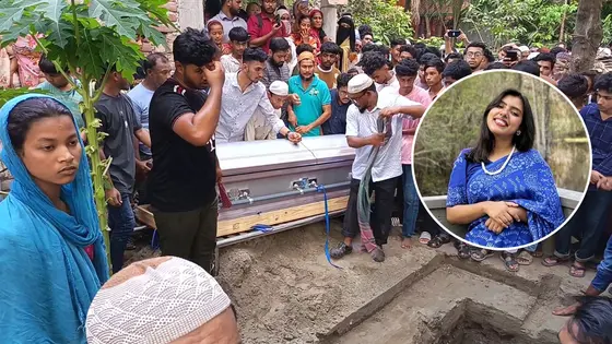 দাদা-দাদির কবরের পাশে চিরনিদ্রায় শায়িত হলেন বৃষ্টি
