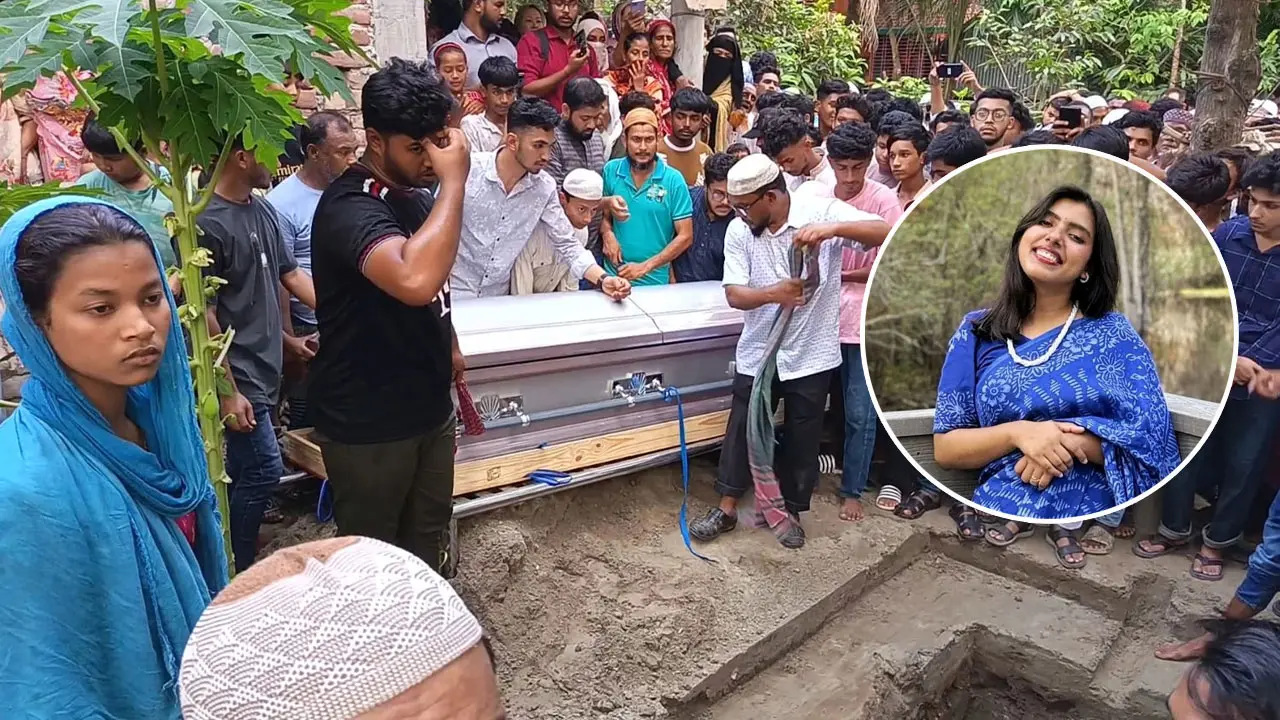 দাদা-দাদির কবরের পাশে চিরনিদ্রায় শায়িত হলেন বৃষ্টি