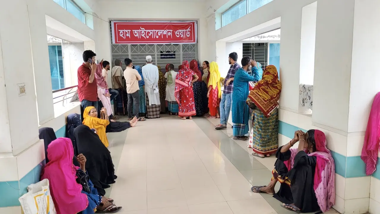 ময়মনসিংহ মেডিকেলে হামের উপসর্গ নিয়ে আরও ২ শিশুর মৃত্যু