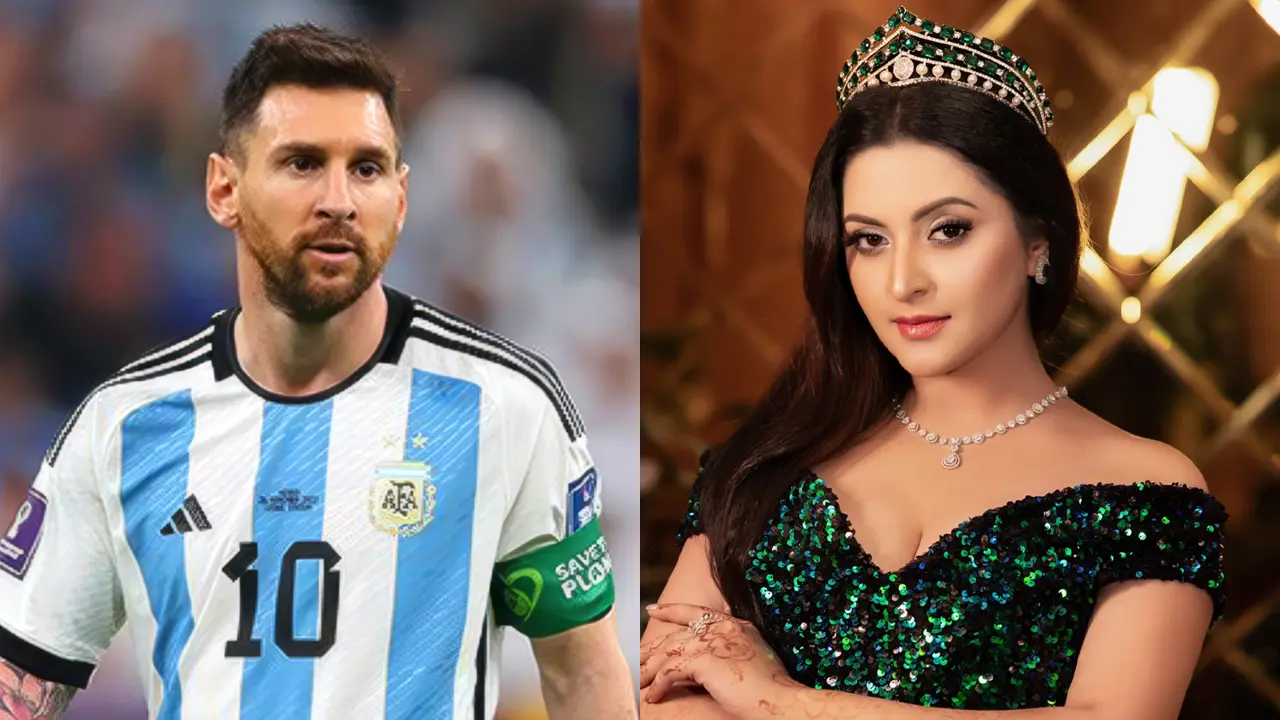 মেসির নাম শুনেই ‘হার্টবিট’ বেড়ে যায় পরীমণির