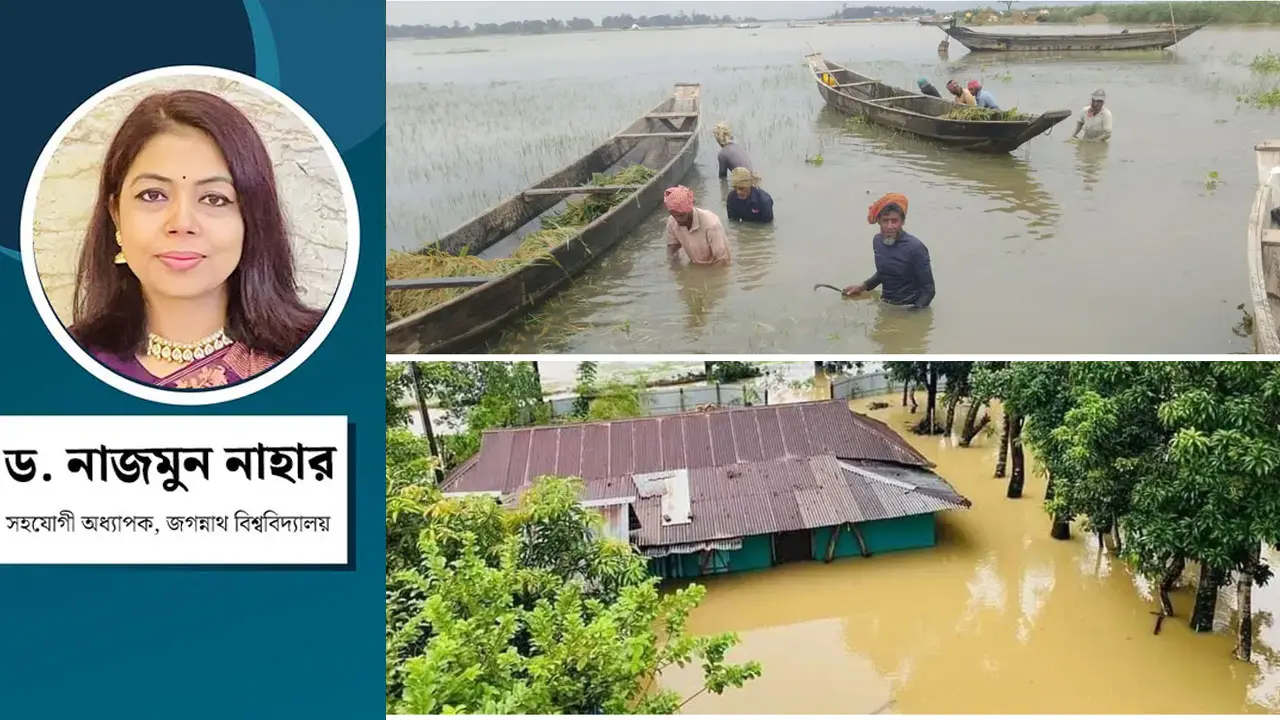 বন্যার সাথে বসবাস : আন্তর্জাতিক অভিজ্ঞতা ও আমাদের করণীয়