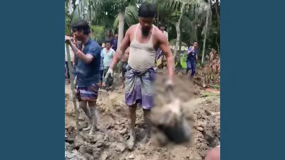 দুই বছর পর পুকুর খুঁড়ে উদ্ধার মা-ছেলের কঙ্কাল, গ্রেপ্তার ৩