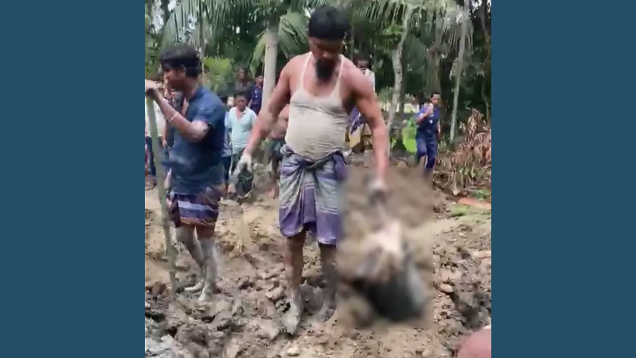 দুই বছর পর পুকুর খুঁড়ে উদ্ধার মা-ছেলের কঙ্কাল, গ্রেপ্তার ৩