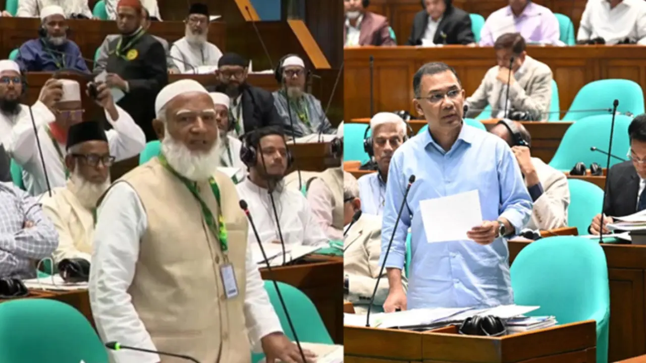 প্রধানমন্ত্রী ও বিরোধীদলীয় নেতার উপস্থিতিতে সংসদে অর্জন-বিতর্কের ২৫ দিন