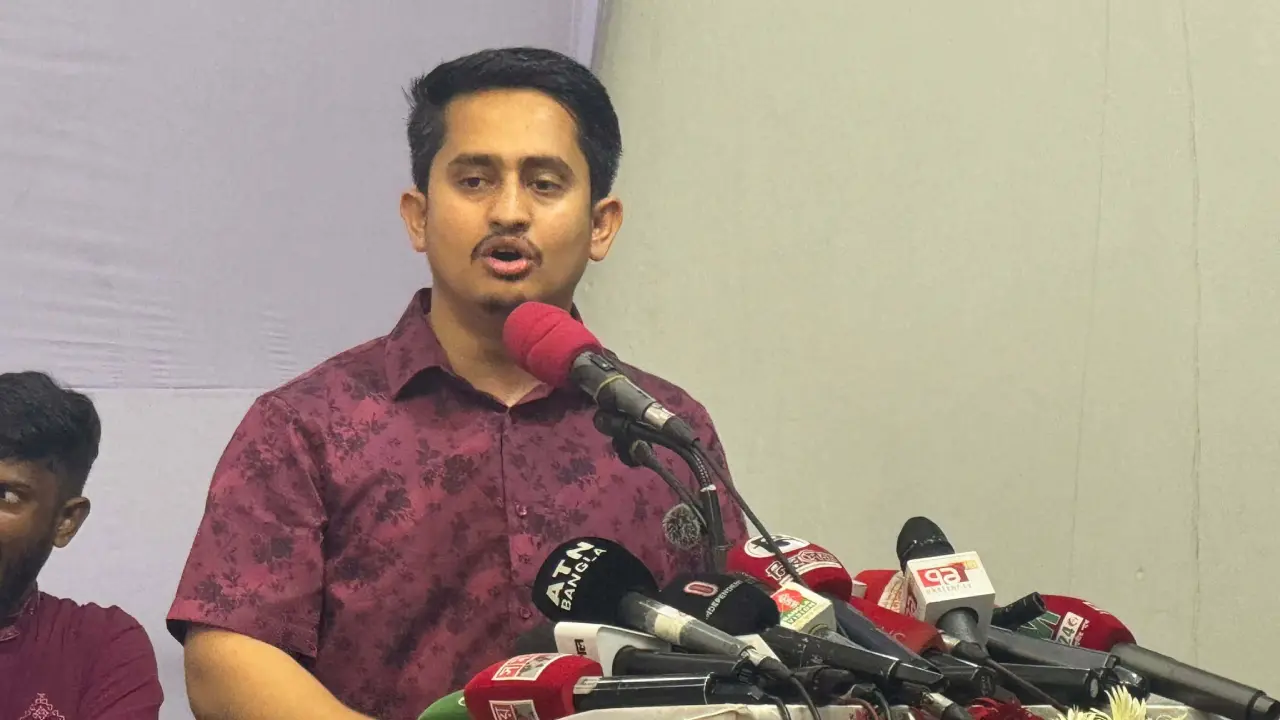জুলাই সনদ নিয়ে বিএনপি প্রতারণা করছে : সারজিস আলম