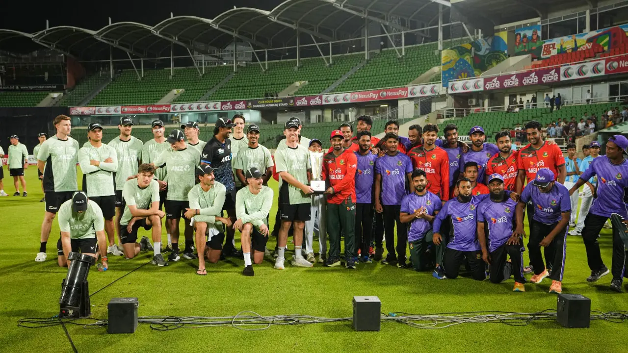 শেষ ম্যাচ হেরে নিউজিল্যান্ডের সঙ্গে সিরিজ ভাগাভাগি করল বাংলাদেশ