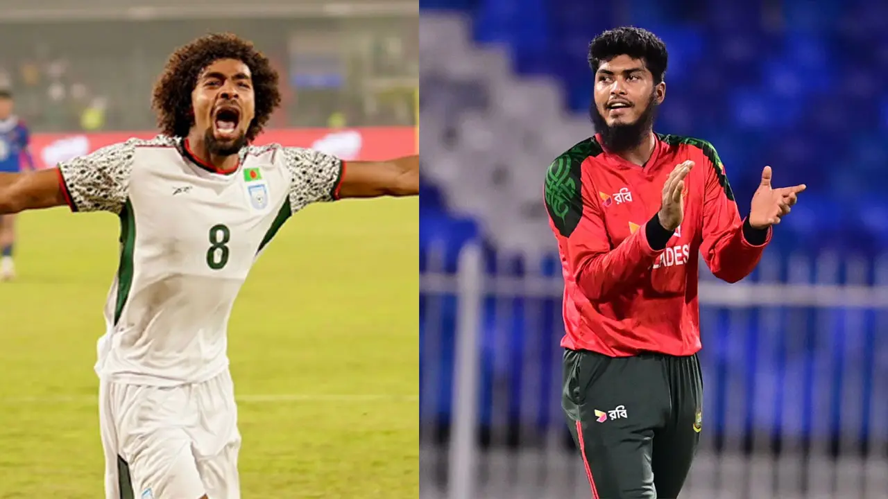 বর্ষসেরা ফুটবলার হামজা, ক্রিকেটার রিশাদ