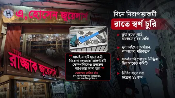 ফ্রান্সে বসে সোনা চুরির ‘মাস্টারপ্ল্যান’ দুলাভাইয়ের, বাস্তবায়নে শ্যালক!