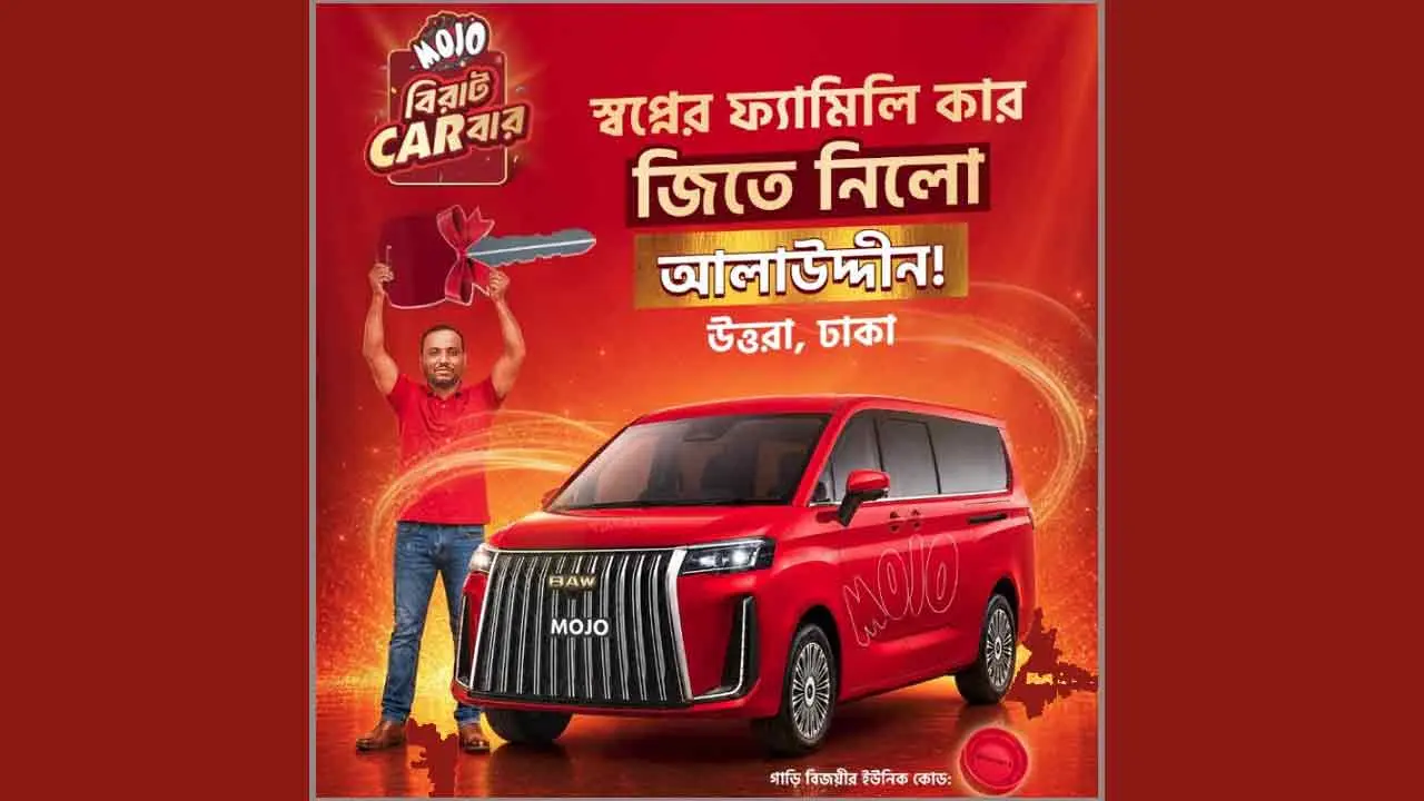 ‘মোজো বিরাট Carবার’-এ কার জিতলেন ঢাকার আলাউদ্দিন গাজী!
