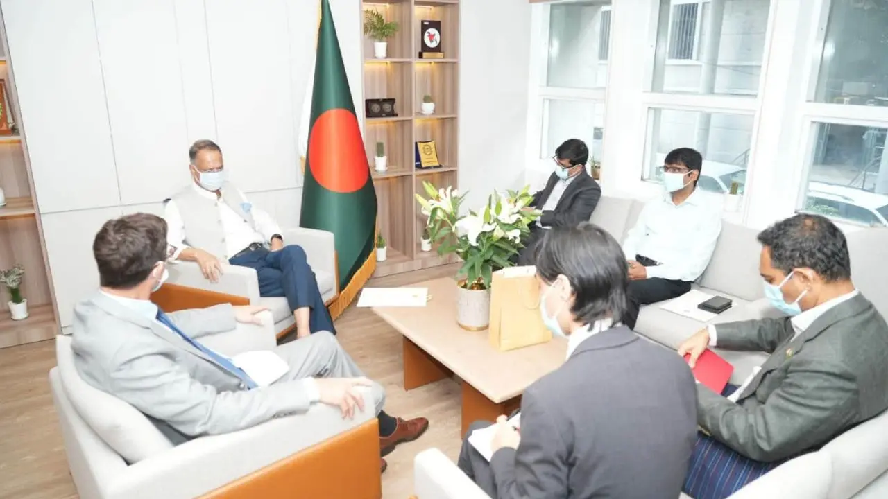বিদ্যুৎমন্ত্রীর সঙ্গে নরওয়ের রাষ্ট্রদূতের সৌজন্য সাক্ষাৎ