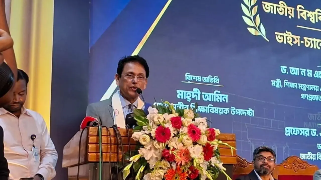 জাতীয় বিশ্ববিদ্যালয়ের ভিসিকে দ্রুত কাজের তাগিদ দিলেন শিক্ষামন্ত্রী