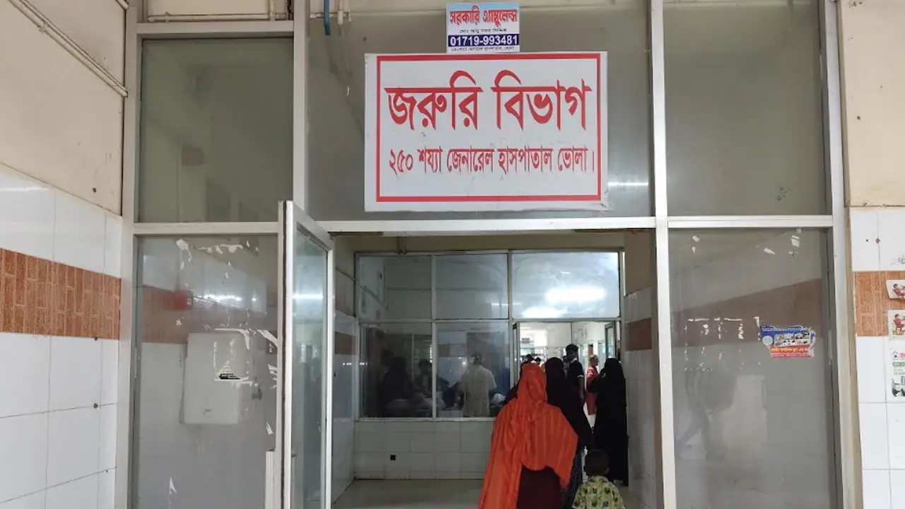 ভোলায় অটোরিকশা-নছিমনের সংঘর্ষে নিহত ১
