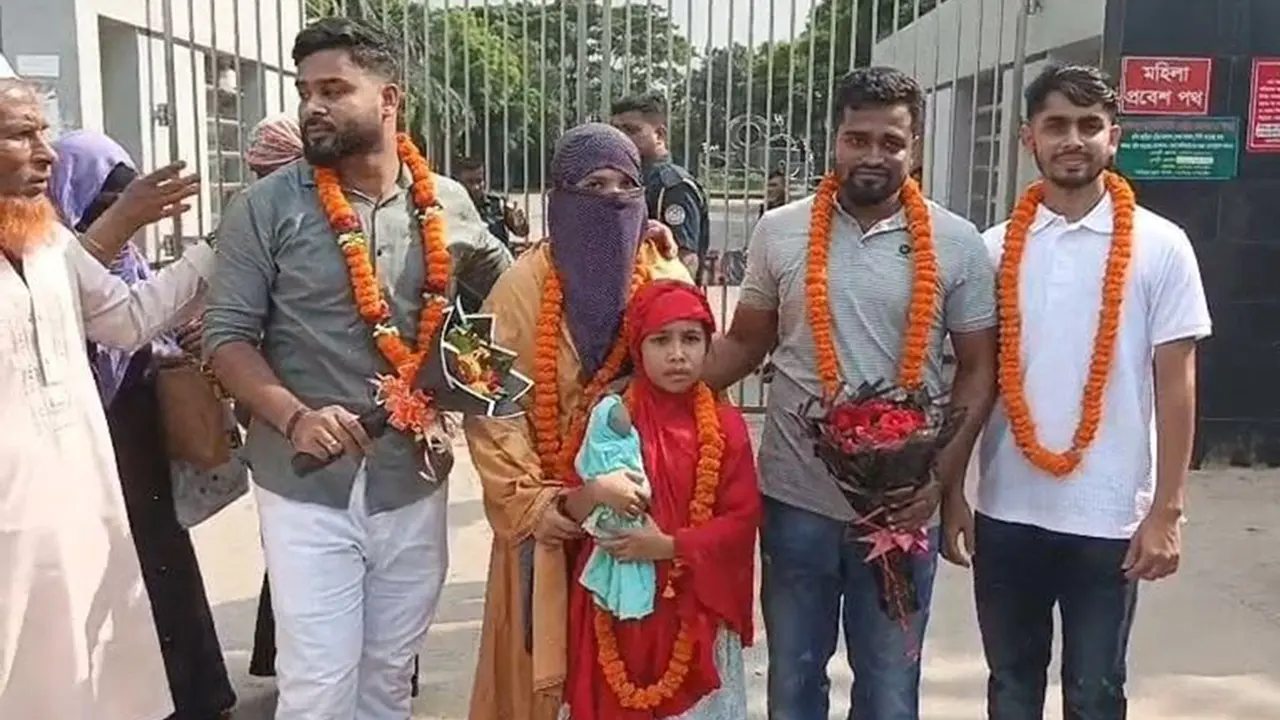 আলোচিত নুসরাত হত্যা মামলায় কাশিমপুর কারাগার থেকে মুক্তি পেলেন ৮ জন