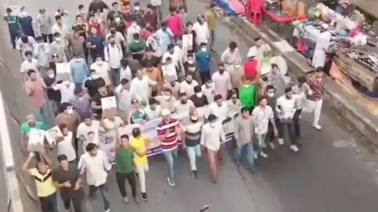 কালিয়াকৈরে যুবলীগের মিছিল, ৬০ জনের নামে সন্ত্রাসী মামলা