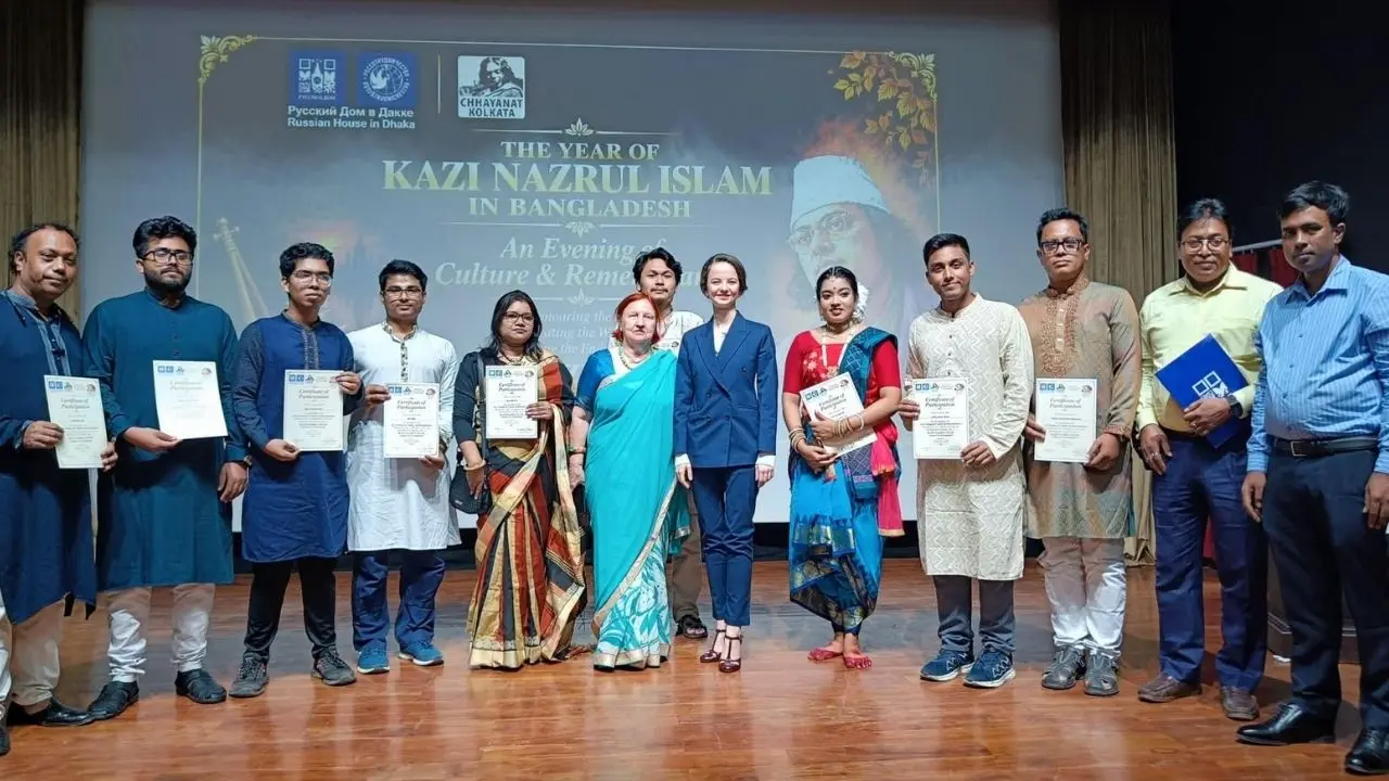 নজরুলের সাহিত্যকর্মের সঙ্গে সোভিয়েত সাংস্কৃতিক ঐতিহ্যের সম্পর্ক রয়েছে