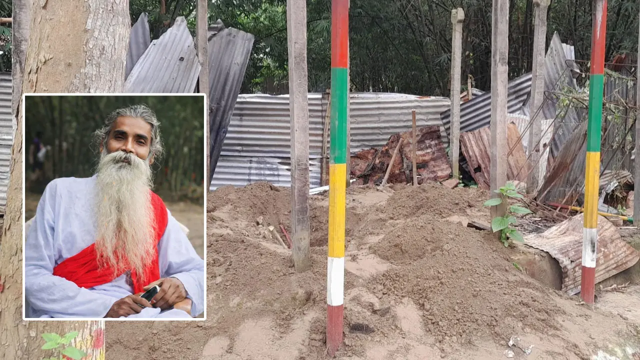 কবর থেকে পীর শামীমের দেহাবশেষ তুলে দরবারে নিয়ে গেল ভক্তরা