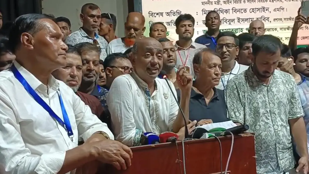 বিএনপির ৪ প্রার্থীর পরাজয়ে দলের নেতারাই দায়ী : আইনমন্ত্রী