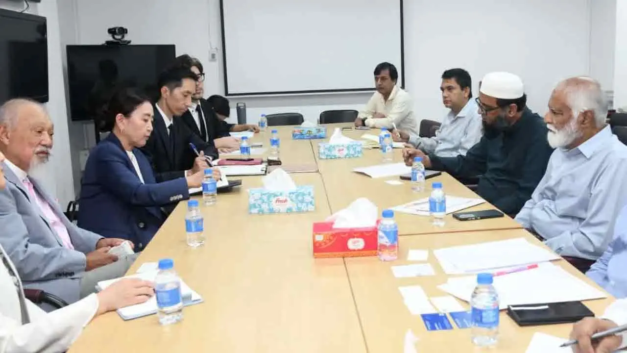 রোহিঙ্গা ইস্যুতে দুর্যোগ প্রতিমন্ত্রীর সঙ্গে জাপানের প্রতিনিধি দলের বৈঠক
