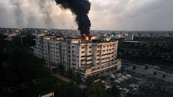 ময়মনসিংহ মেডিকেলে আগুন: জেলা প্রশাসনের পৃথক তদন্ত কমিটি